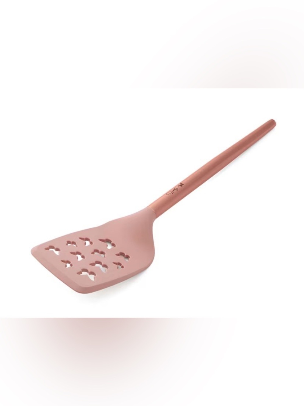New Dolly Parton Butterfly Slotted Turner Spatula Blush Pink 13.5 X 3 Inches